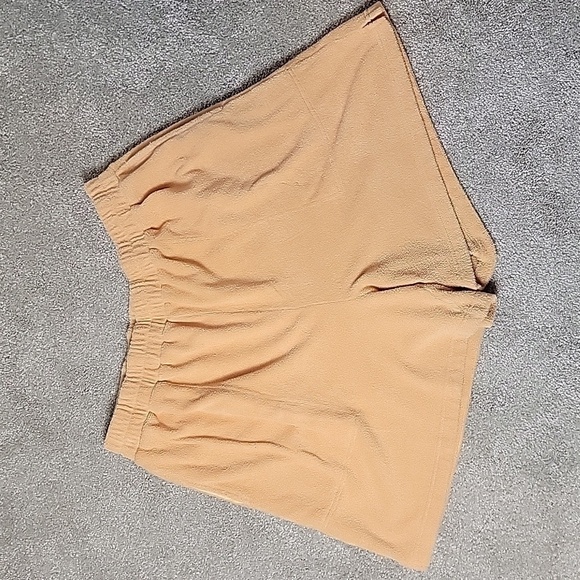 FP Beach tangerine terry cloth shorts with pockets - Picture 1 of 9